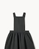 image 6 of F&F School Girls Bib Pinafore Dress in Grey