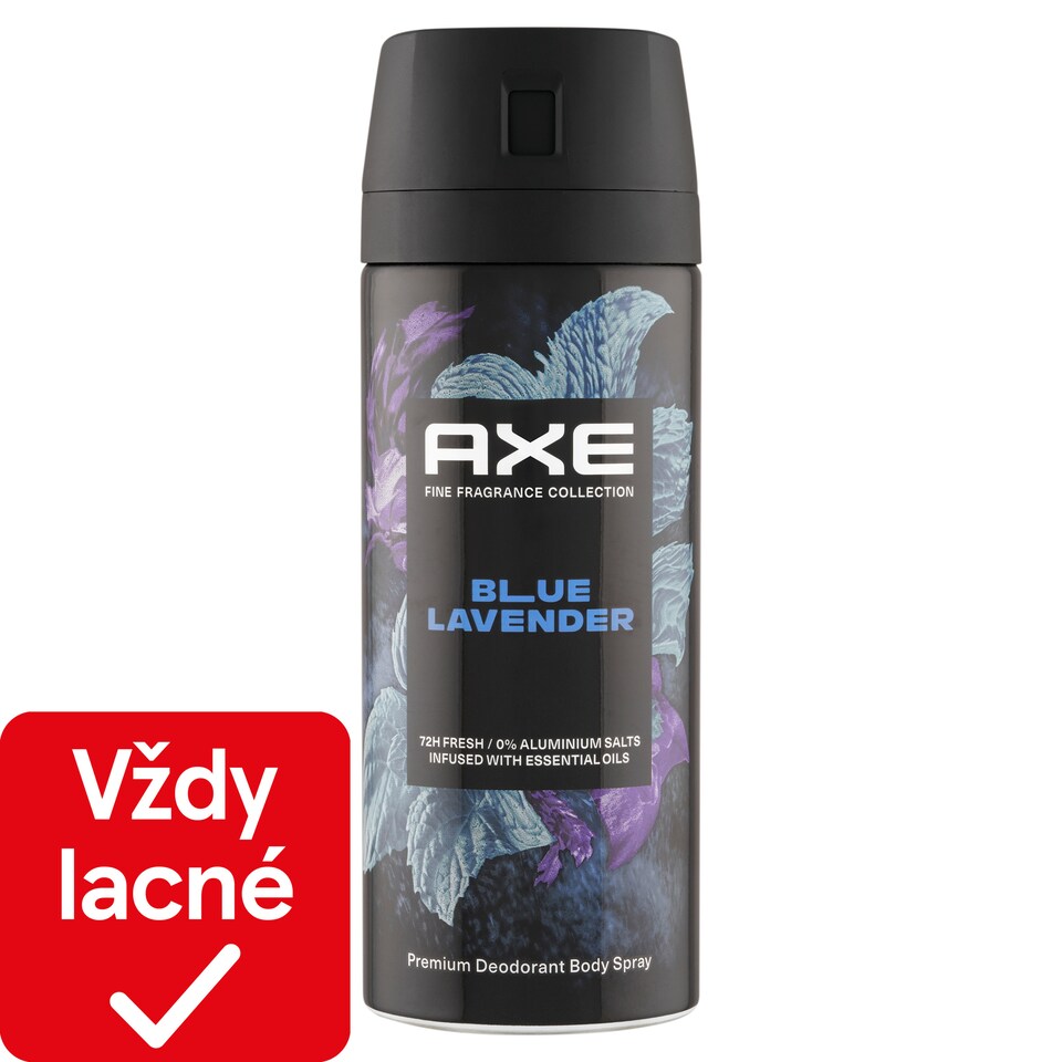 obrázok 1 z AXE Premium Blue Lavender Dezodorant v spreji 150 ml
