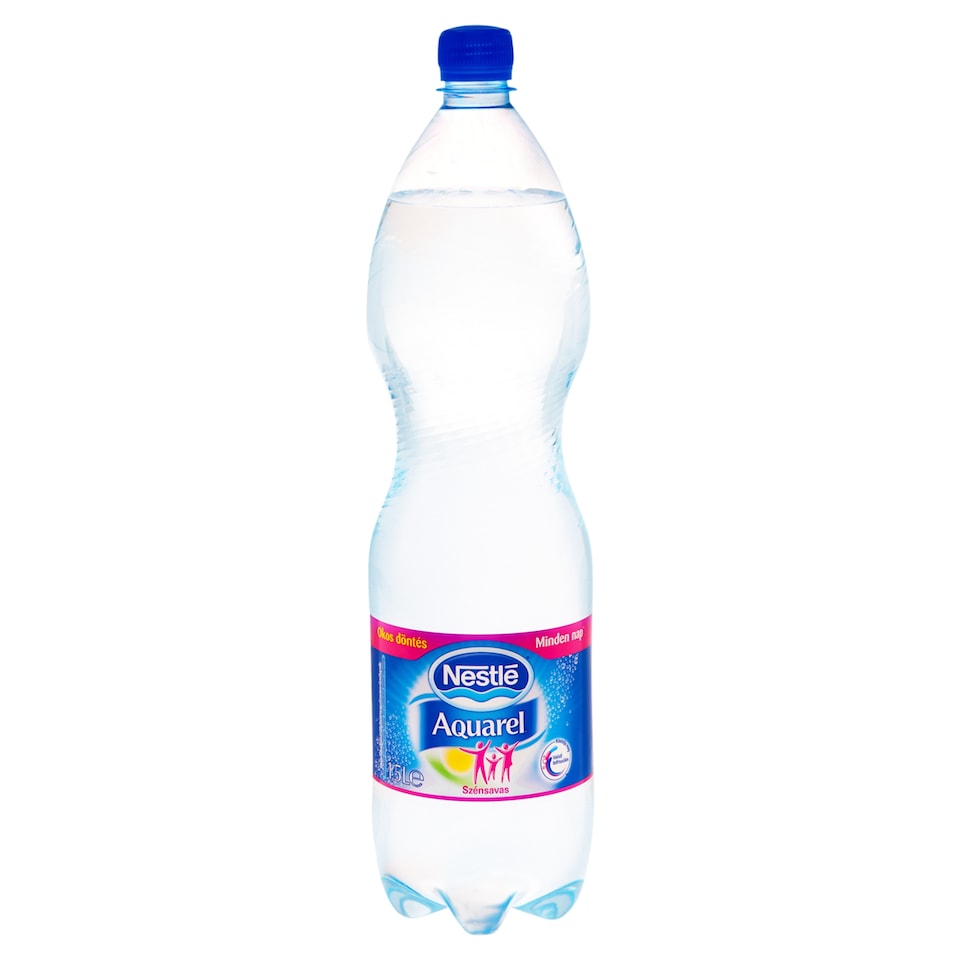 Nestlé Aquarel Cédrus szénsavas természetes ásványvíz 1,5 l