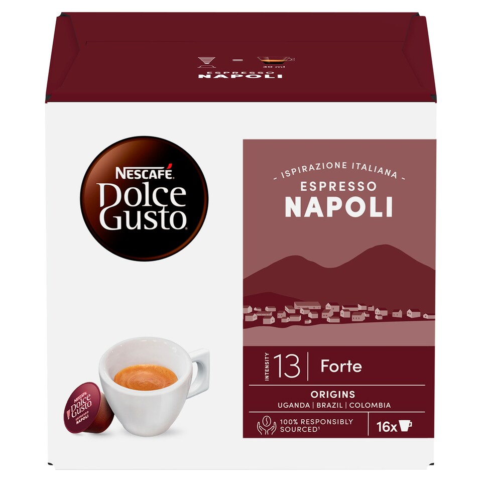 Obrázek 1 pro produkt NESCAFÉ Dolce Gusto Espresso Napoli - kávové kapsle - 16 ks