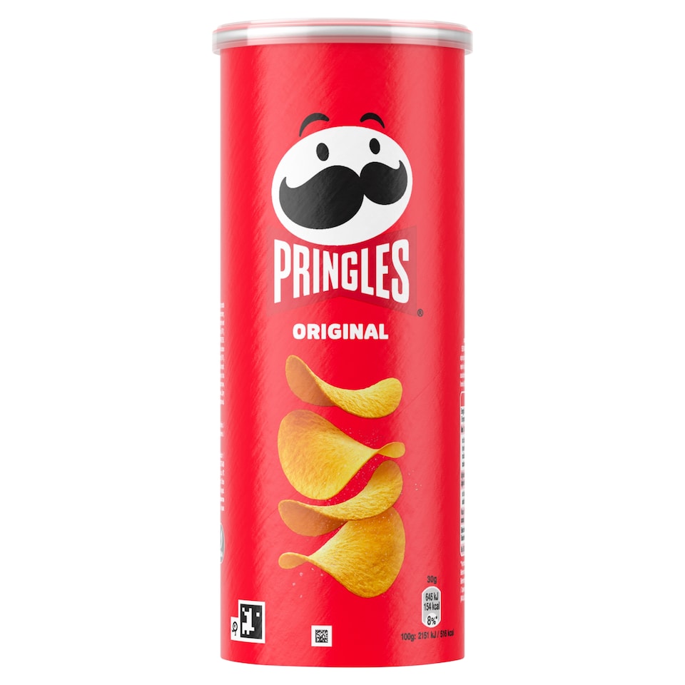 Pringles Original chrumkavý snack 125 g