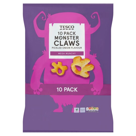 Tesco Monster Claw 10 Pack 180G Tesco Groceries
