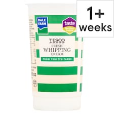 Tesco Fresh Whipping Cream 250Ml