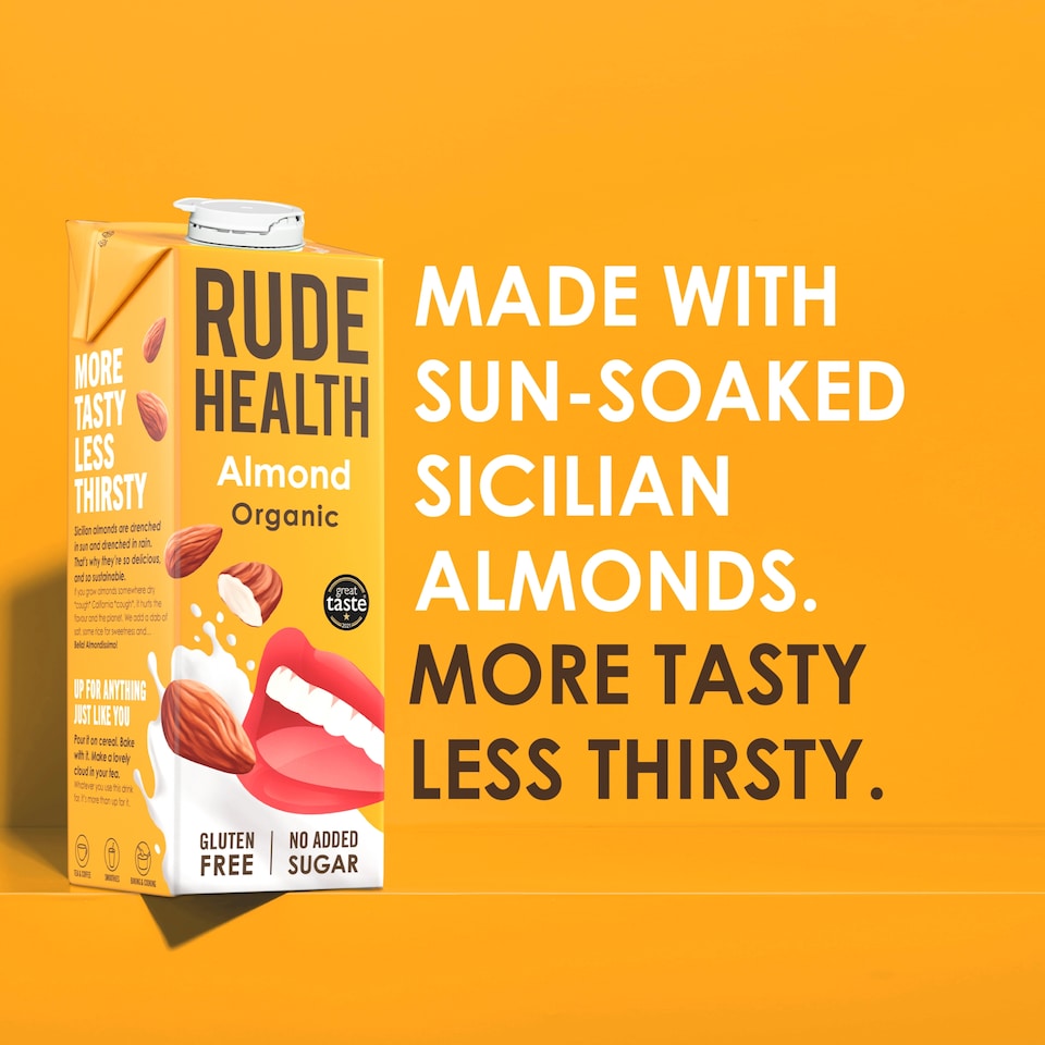 image 1 of Rude Health Organic Almond Longlife Dairy Free Drink 1L