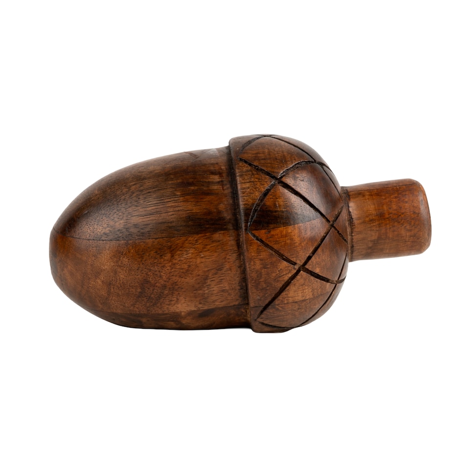 Candlelight Wooden Acorn