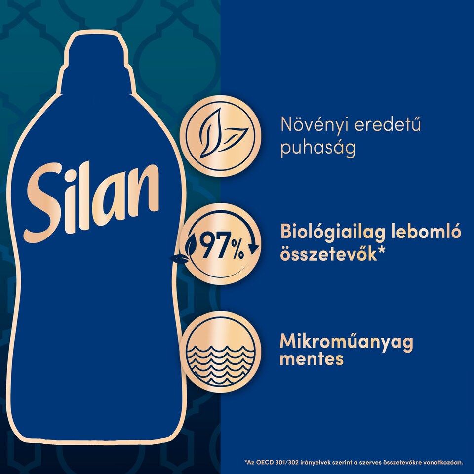 Silan Aromatherapy Luxe Retreat Marrakesh textilöblítő koncentrátum 50 mosás 1100 ml  1. kép
