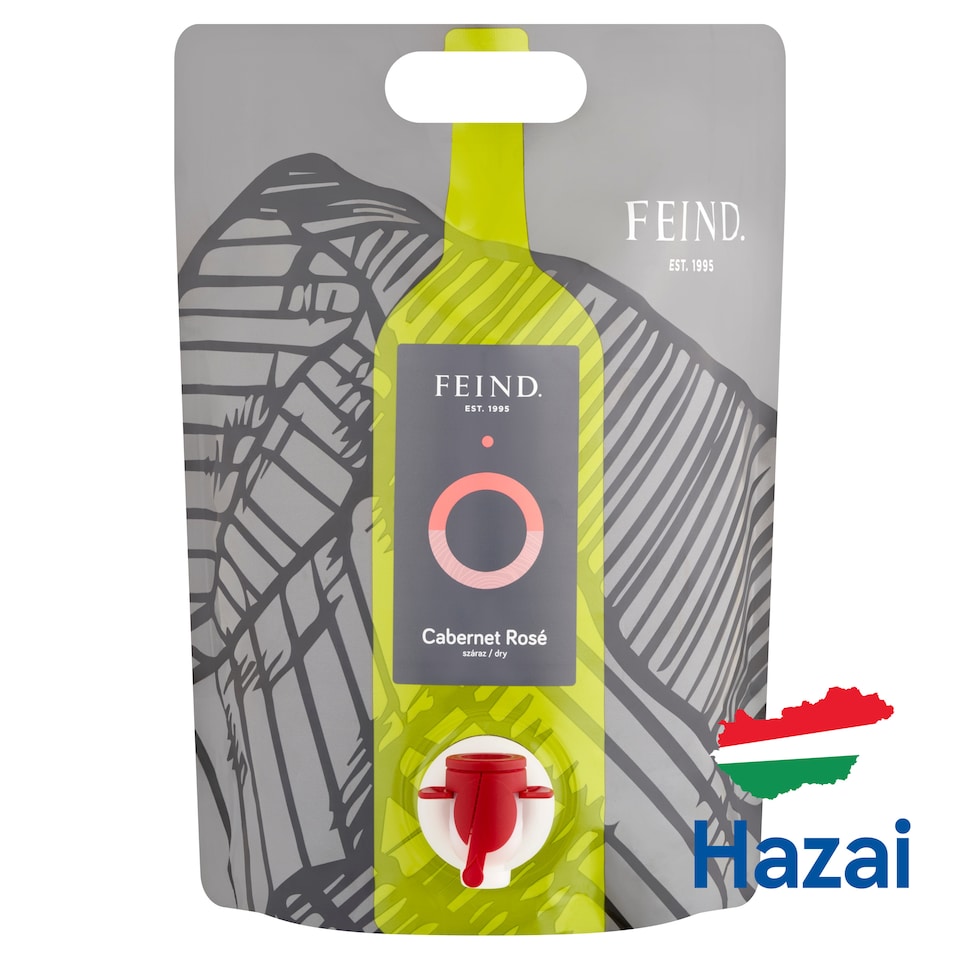 Feind Balatonfüred-Csopaki Cabernet Rosé Dry Rose Wine 13,5% 3 l