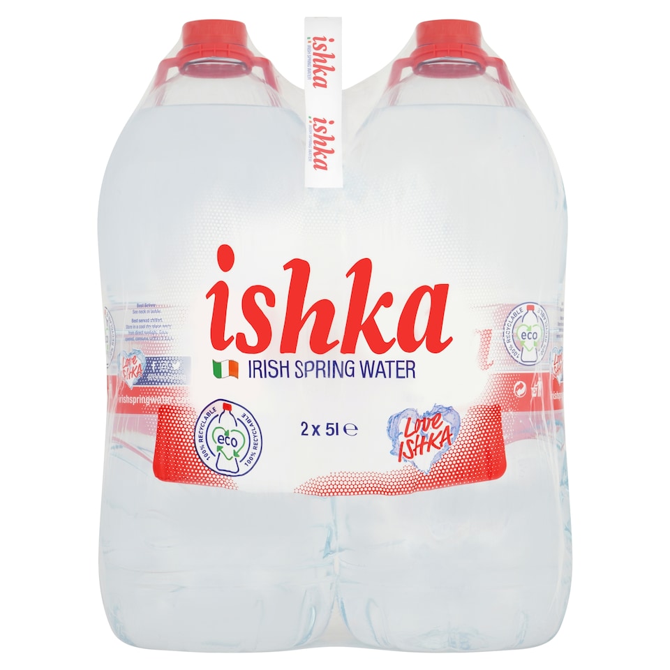 Ishka Irish Spring Water 2x5 Litre