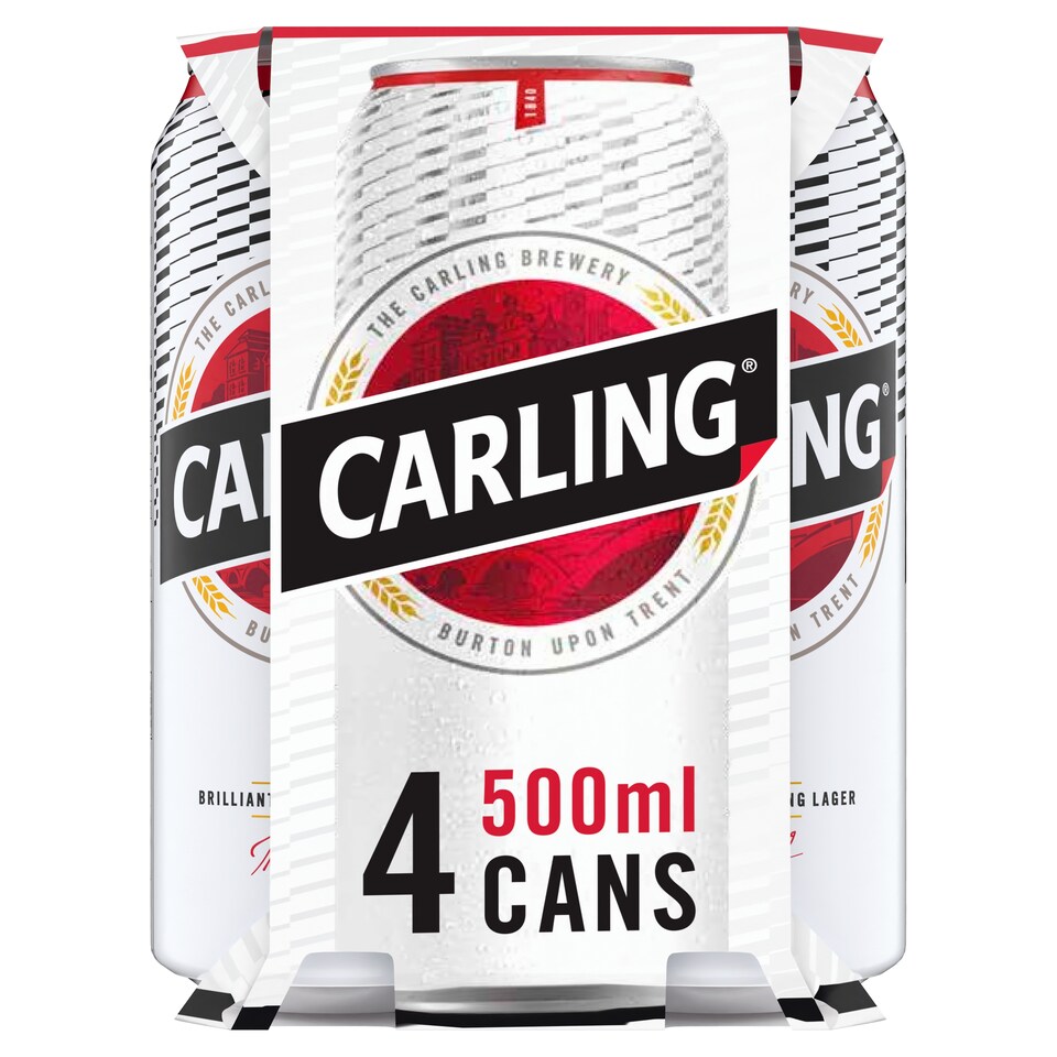 CARLING Original Lager 4x500ml