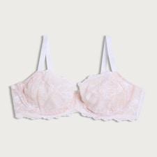 F&F Fuller Bust Lace Wired Bra in White