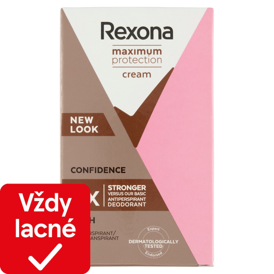 obrázok 1 z Rexona Maximum Protection Confidence antiperspiračný krém 45 ml