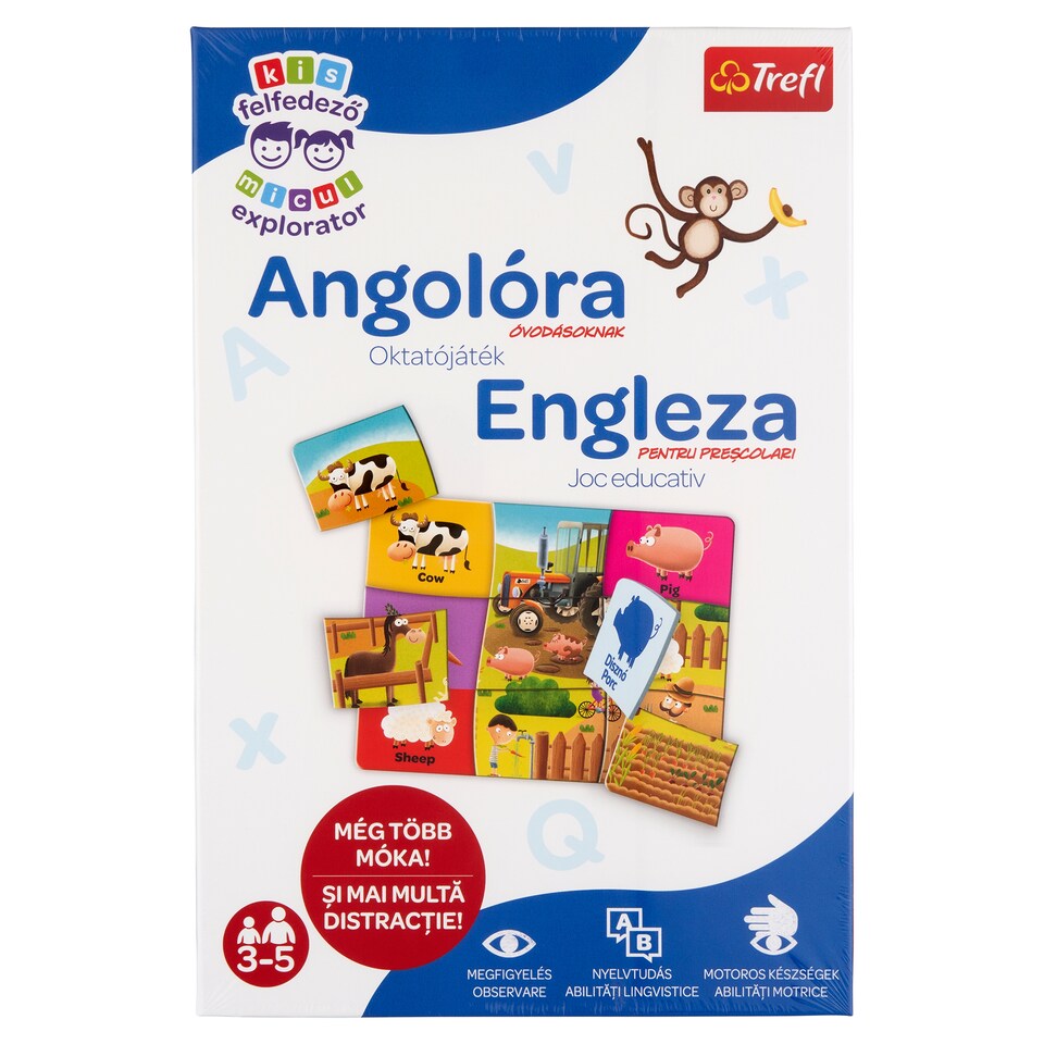 Trefl Kis felfedező English Lesson for Kindergarteners Educational Game