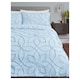 image 1 of Fox & Ivy Washed Cotton Tufted Duvet Set Double