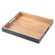 image 2 of F&F Home Acacia Gold Bar Tray