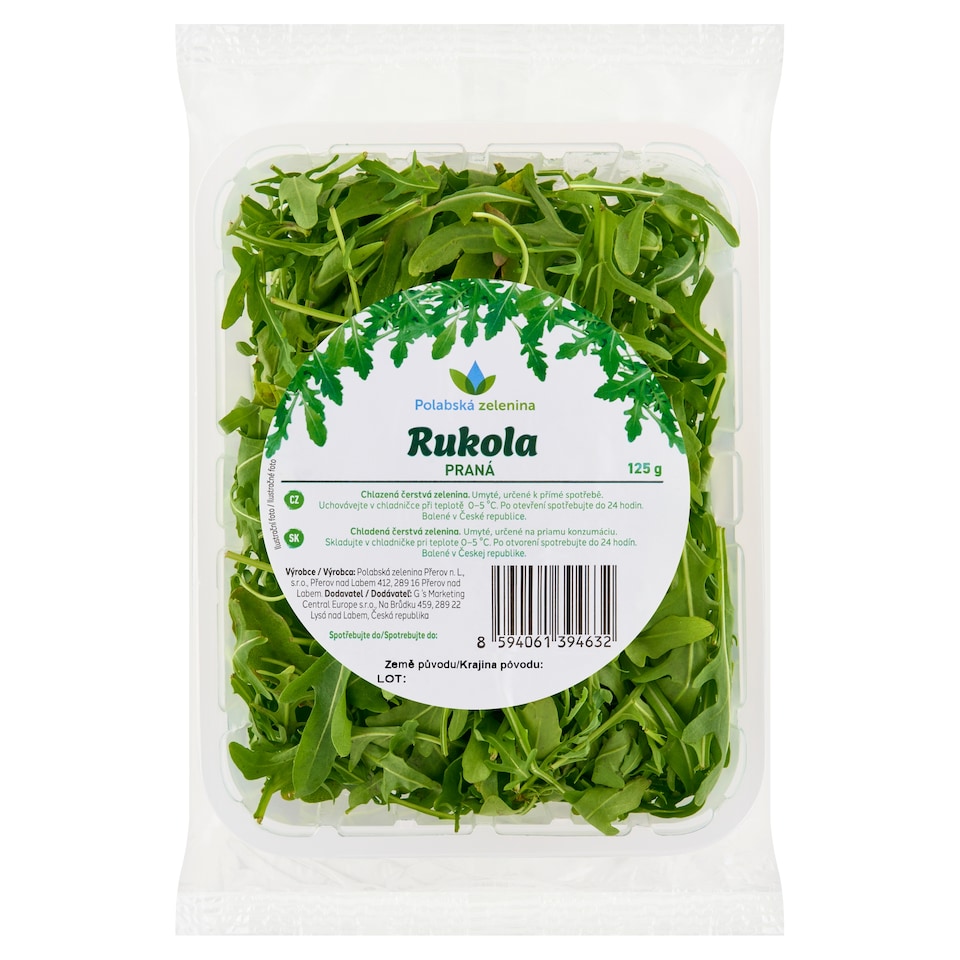 obrázok 1 z Polabská zelenina Rukola praná 125 g