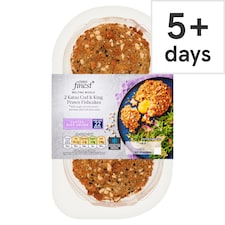 Tesco Finest Melting Middle 2 Katsu Cod & King Prawn Fishcakes 290g