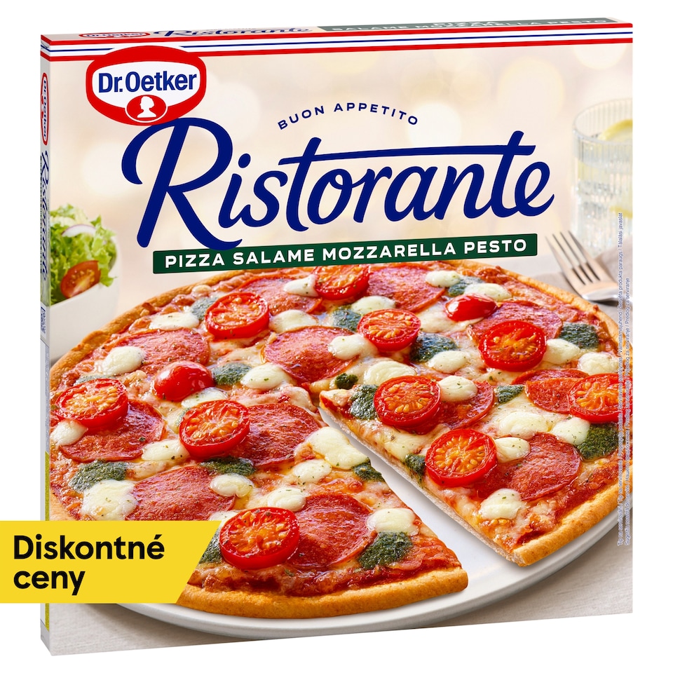 Dr. Oetker Ristorante Pizza Salame Mozzarella Pesto 360 g