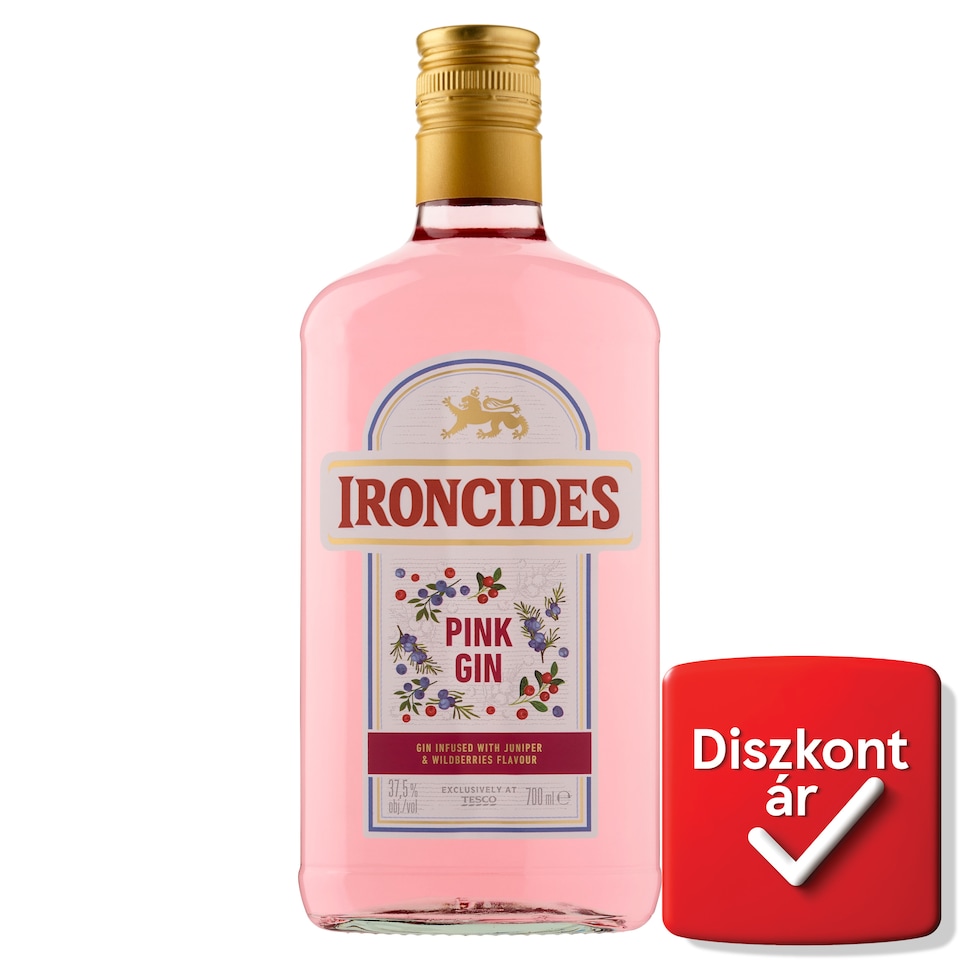 Ironcides Pink Gin 37,5% 700 ml