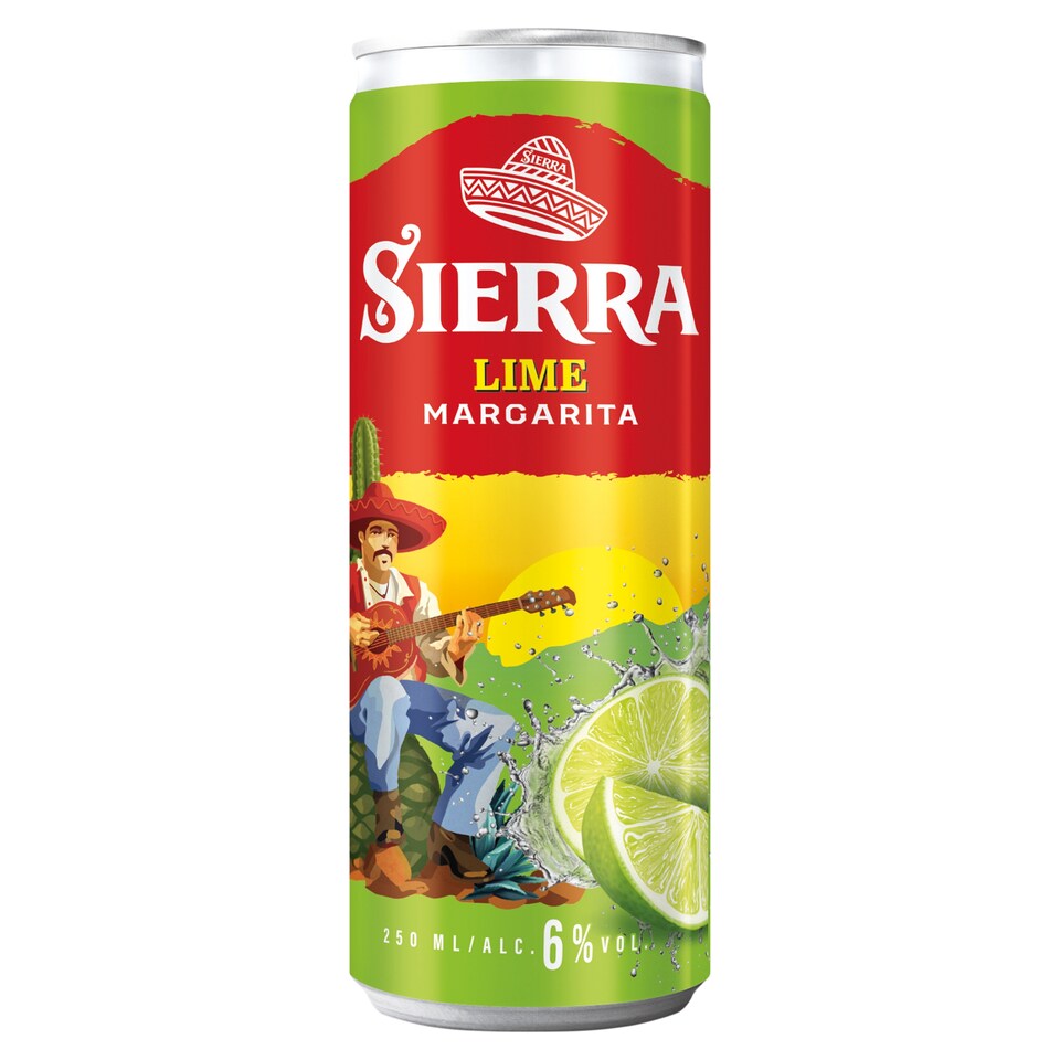 Sierra Lime Margarita 250 ml