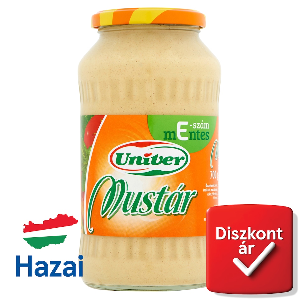 Univer mustár 700 g