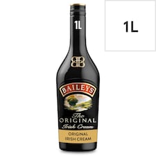 Baileys Original Irish Cream Liqueur Bottle 17% Vol 1L
