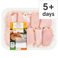 Tesco Irish Chicken Boneless Thighs 800G