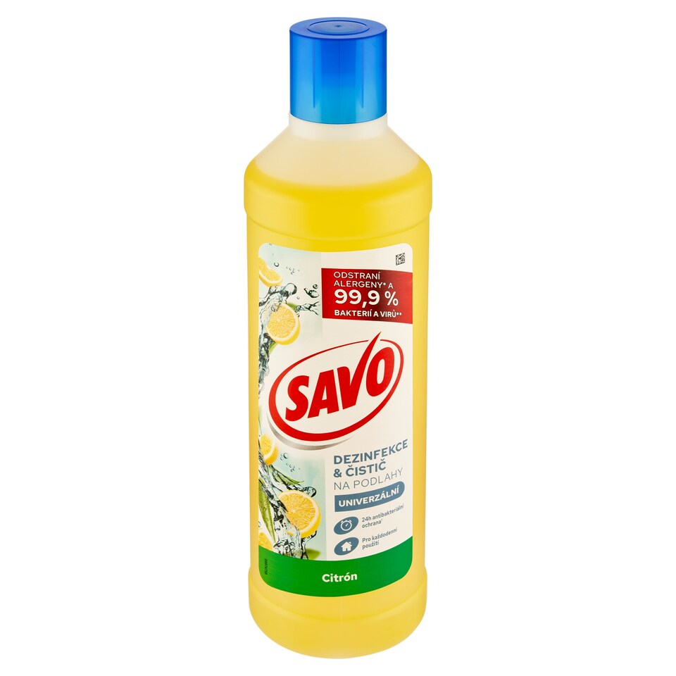 image 1 of Savo Disinfection & Floor Cleaner Universal Lemon 1000 ml