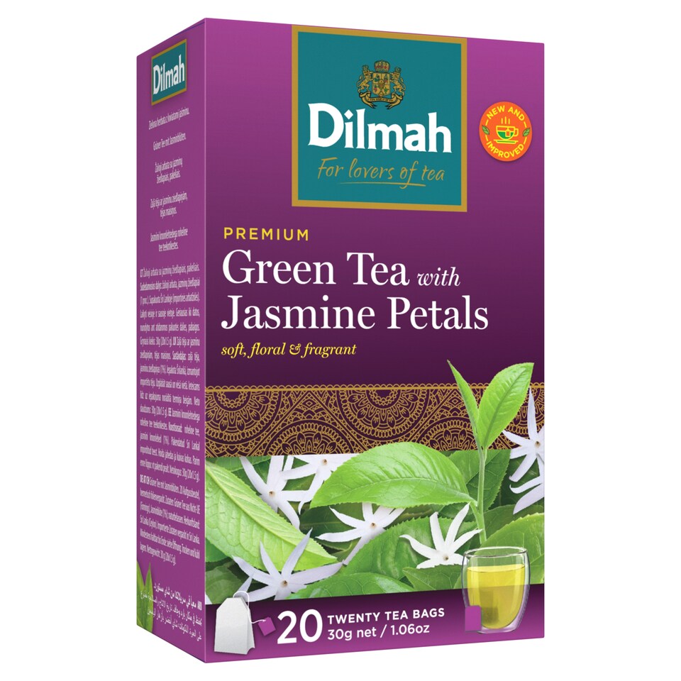 Dilmah Jasmine Green Tea 20 x 1.5g
