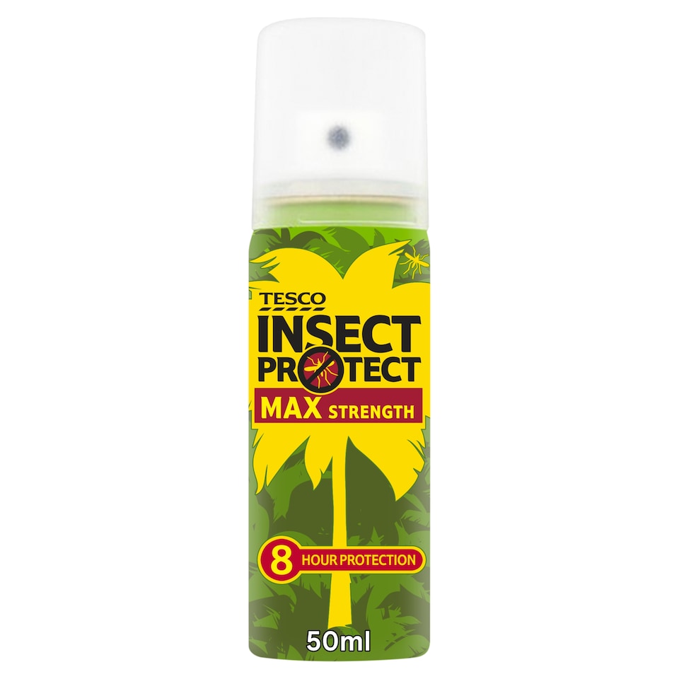 Tesco Max Strength Insect Repellent Spray 50 Ml