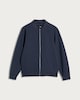 image 4 of F&F Zip Up Bomber Jacket in Navy