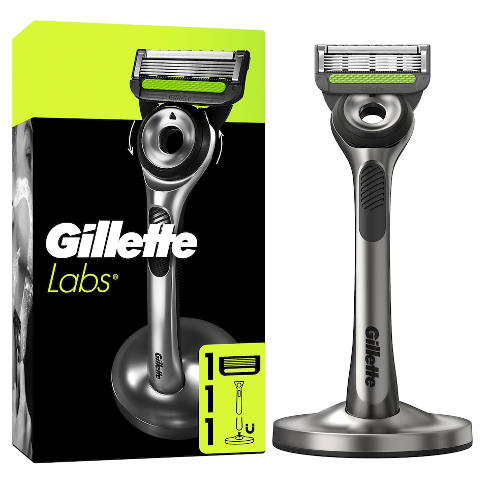 image 1 of Gillette Labs Men's Razor with Magnetic Stand