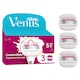image 2 of Gillette Venus Pro ComfortGlide Dámske Holiace Hlavice s Vôňou Sugarberry, Náhradné Holiace Hlavice