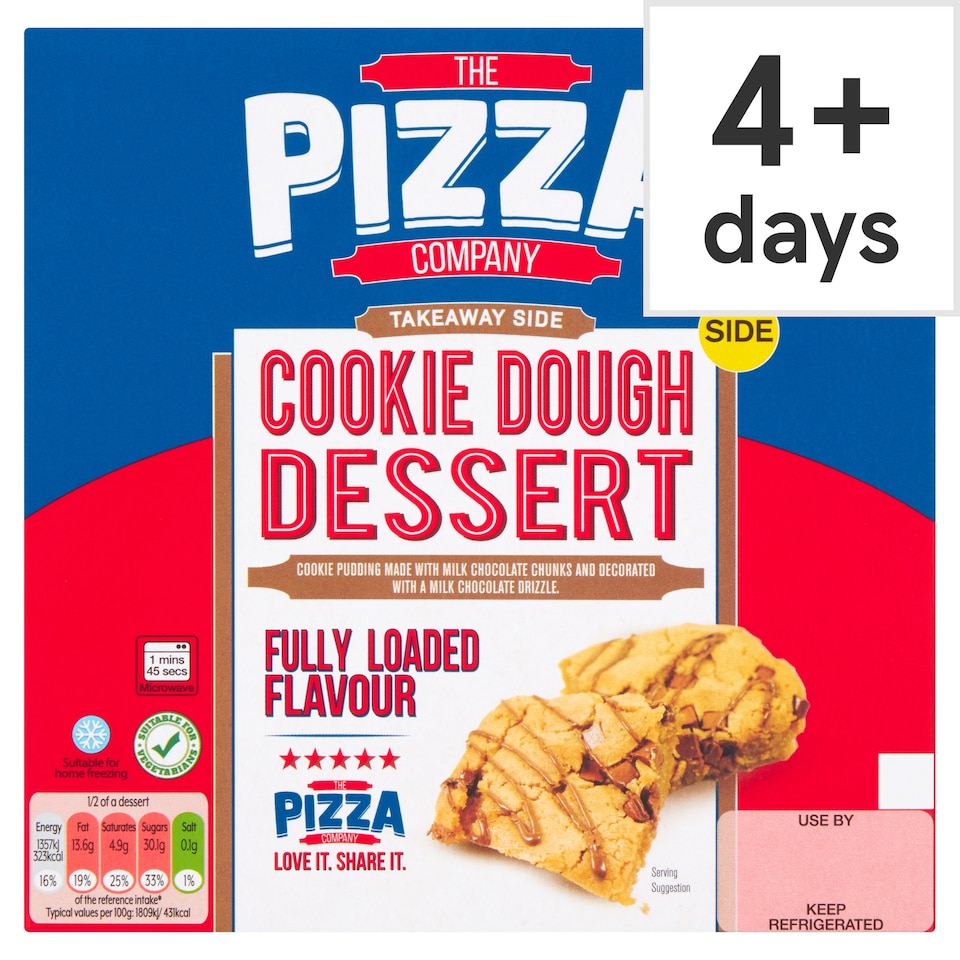 The Pizza Company Cookie Dough Dessert 150G