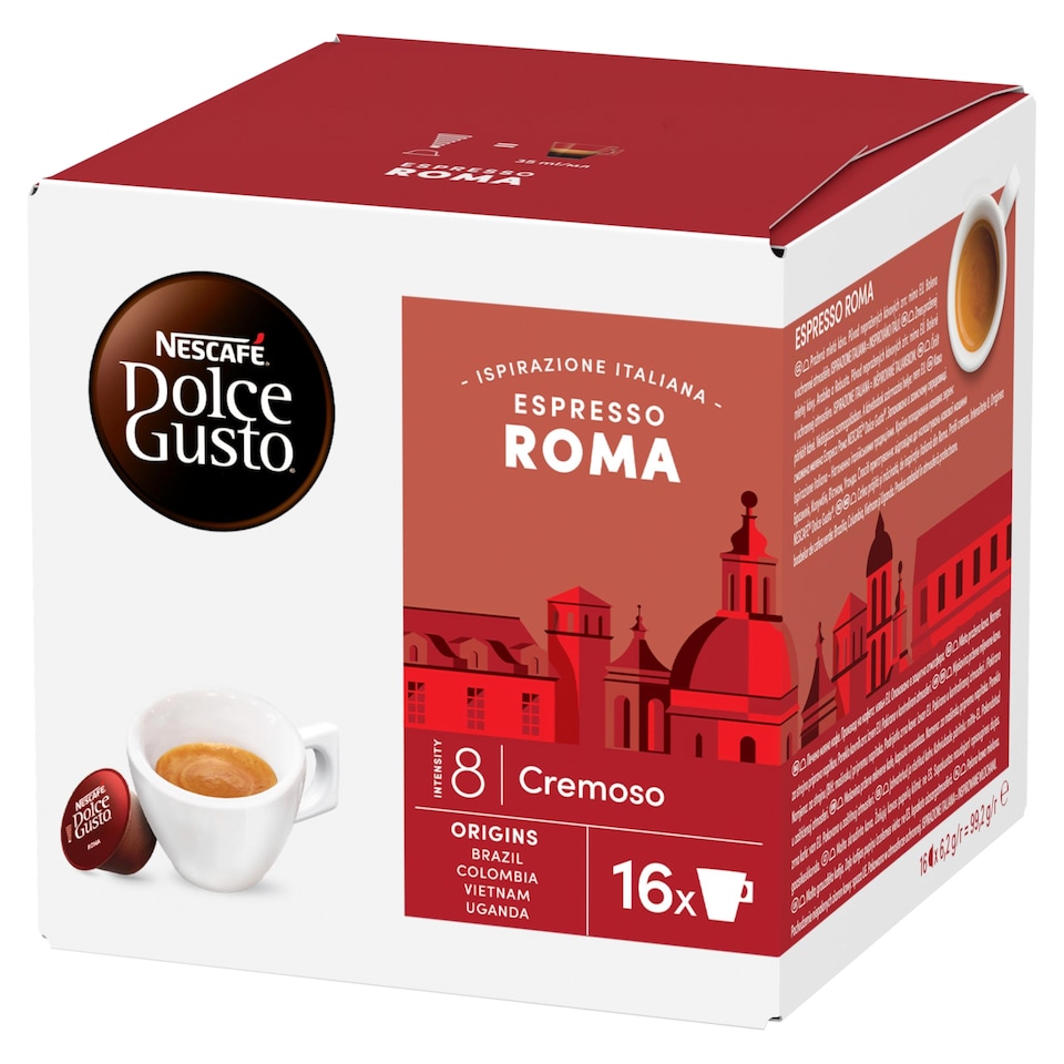 NESCAFÉ Dolce Gusto Espresso Roma kávékapszula 16 x 6,2 g (99,2 g)  1. kép
