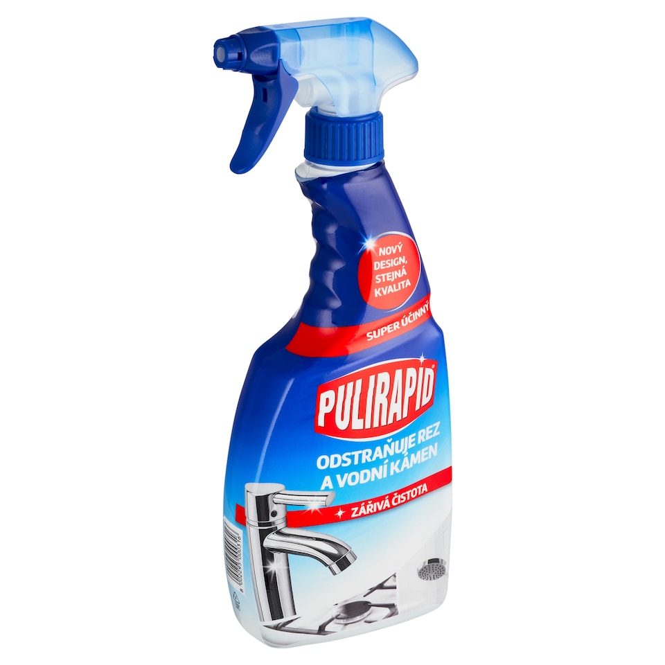 image 1 of Pulirapid Tekutý čistič na vodný kameň 500 ml