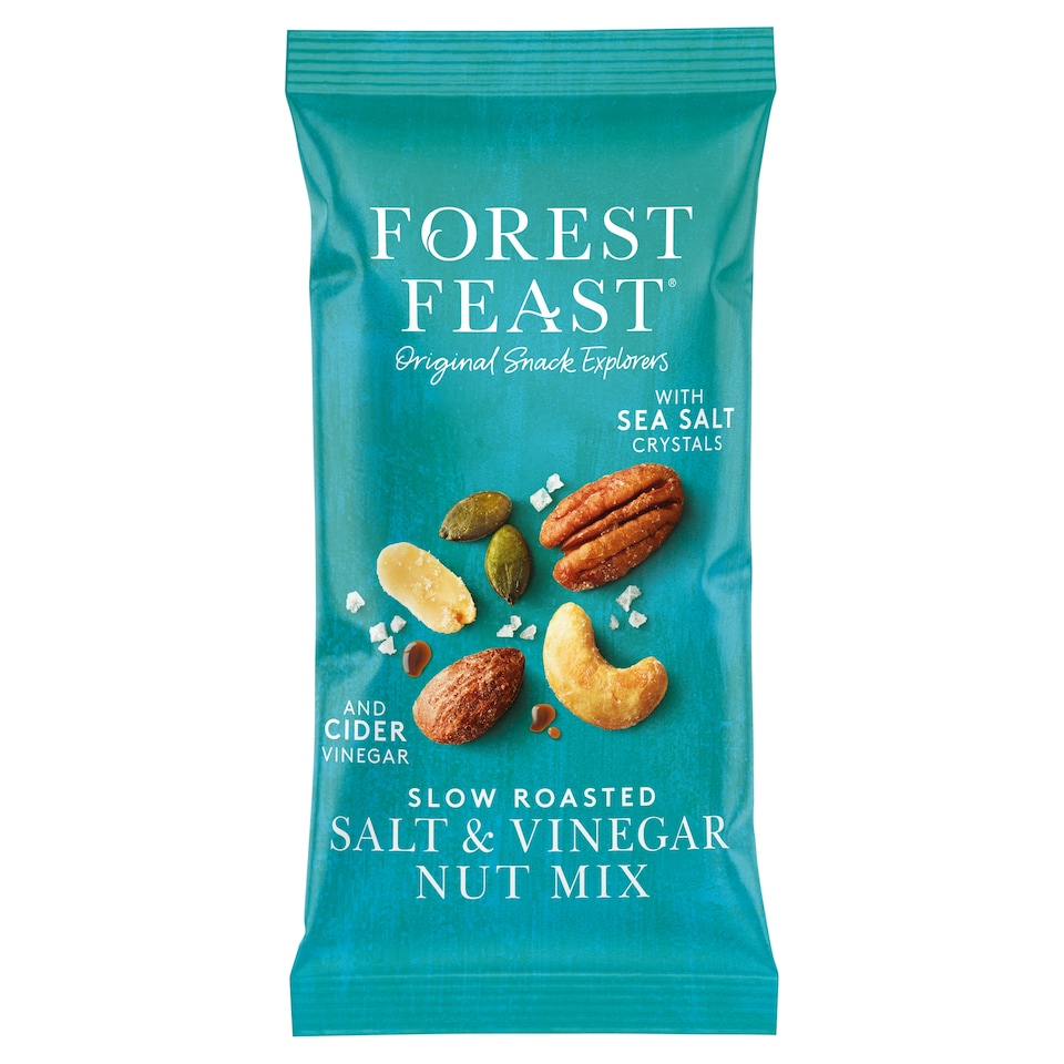 Forest Feast Salt And Vinegar Nut Mix 40G