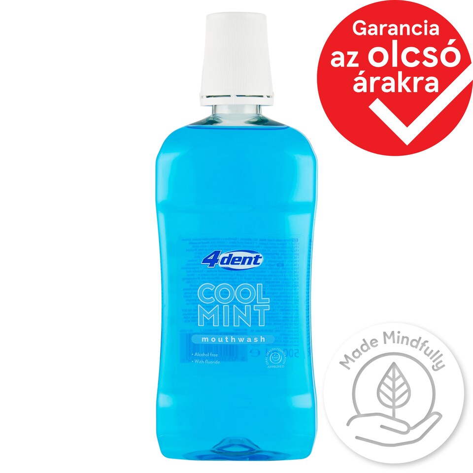 4Dent Cool Mint szájvíz 500 ml