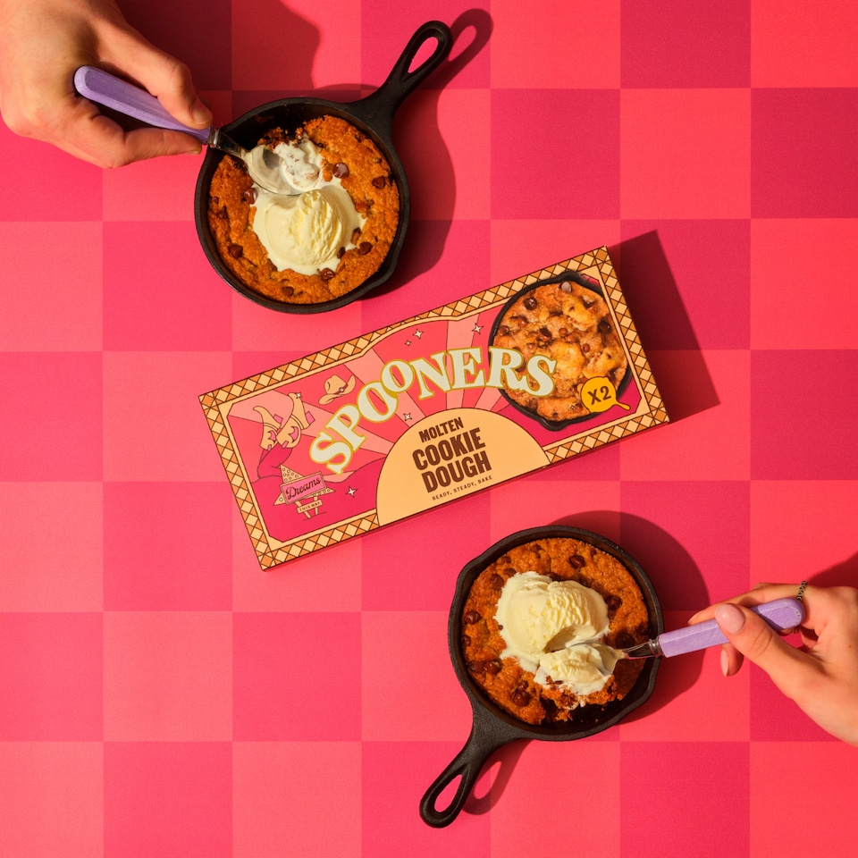 image 1 of Spooners Molten Choc Chip Cookie Dough 2 x 80g