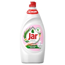 Jar Sensitive Washing Up Liquid Aloe Vera & Pink Jasmine Mild on Hands 900 ML