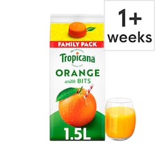 Tropicana Original Orange Fruit Juice With Bits 1.5L
