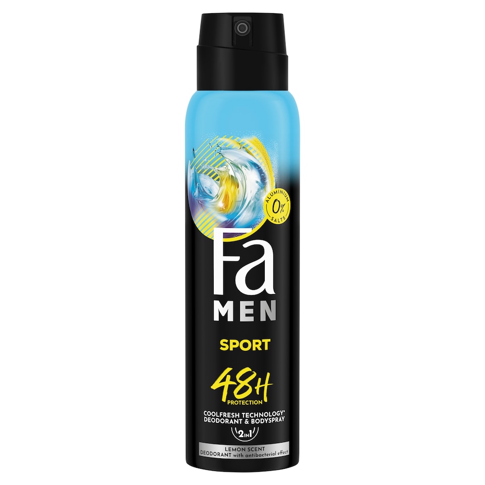Fa Men Sport Deodorant & Bodyspray 2v1 150ml