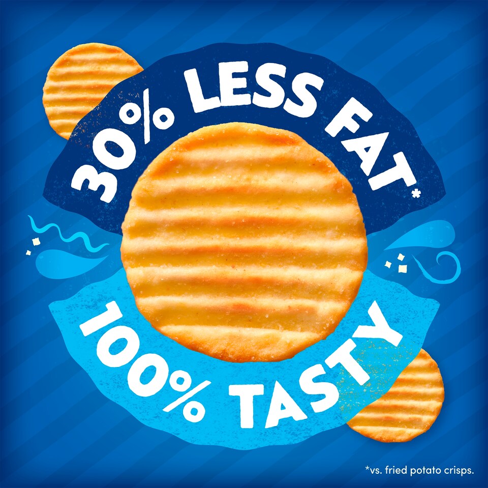 image 1 of Jacob’s Crinklys Salt & Vinegar 30% Less Fat Multipack Snacks 6x23g