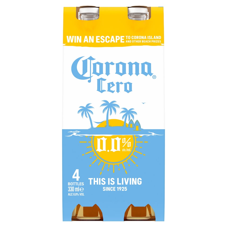 Corona Cero Alcohol Free Beer 4 X 330Ml