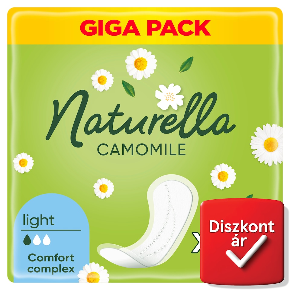 image 1 of Naturella Light Camomile Pantyliners X100
