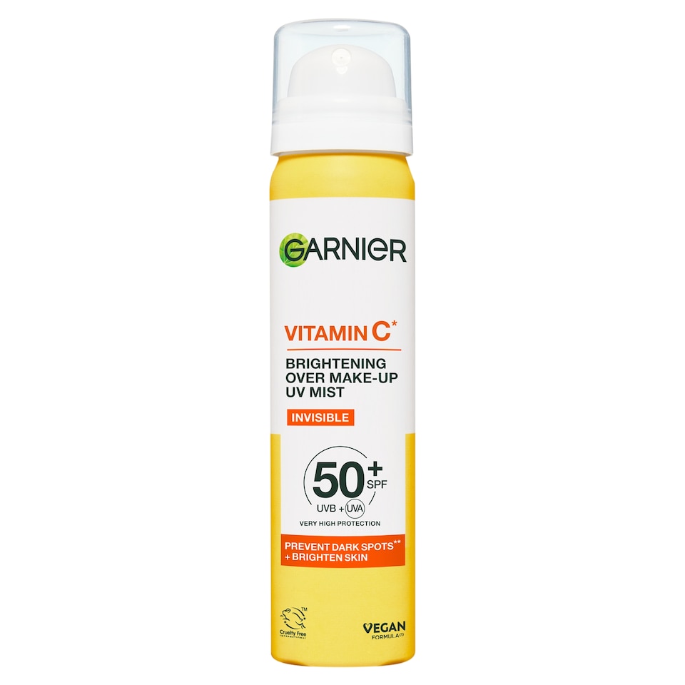 Garnier Vitamin C rozjasňující pleťová mlha s SPF 50+ 75ml