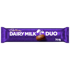 Cadbury Dairy Milk Chocolate Duo Bar 54.4g