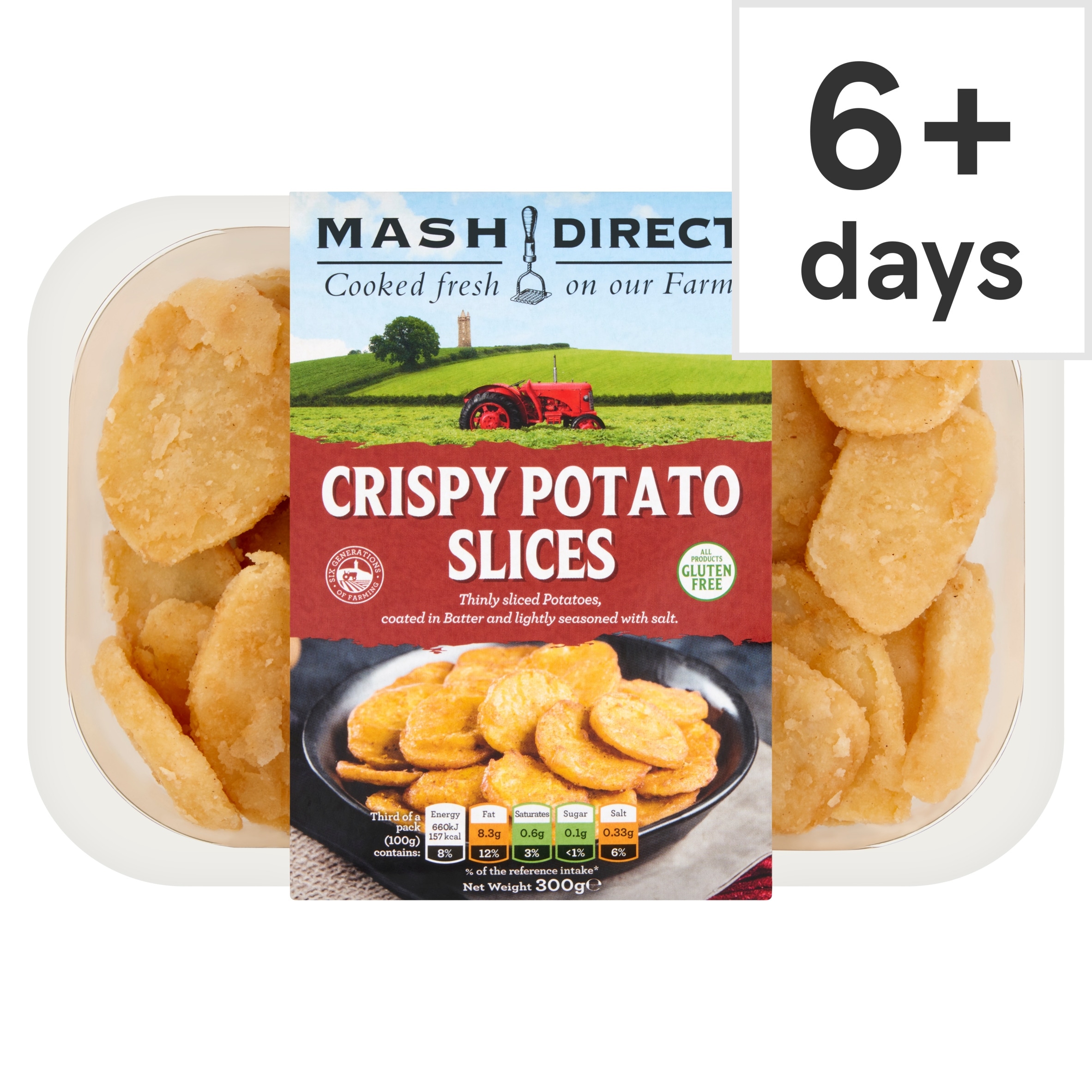Mash Direct Crispy Potato Slices 300g