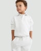 image 1 of F&F Boys 2-Piece Cotton Rich Polo Sweatshirt and Joggers Set in Grey