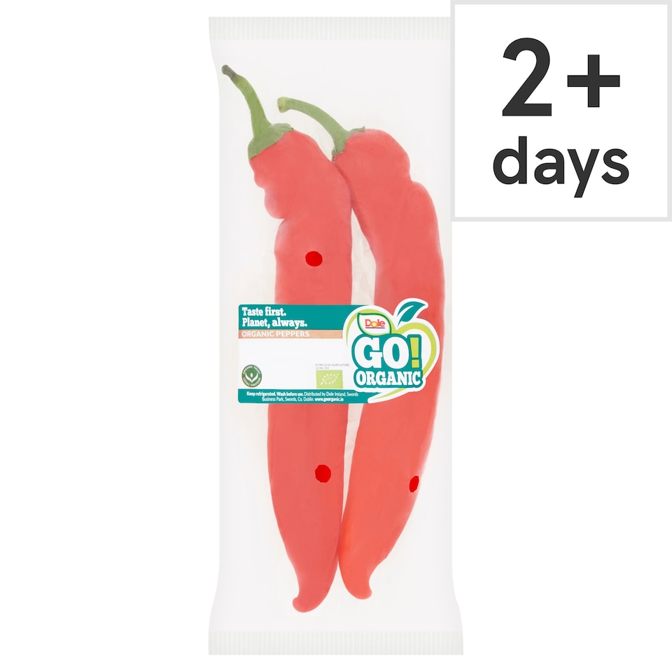 Dole Go Organic Pointed Pepper Min 2 Pack