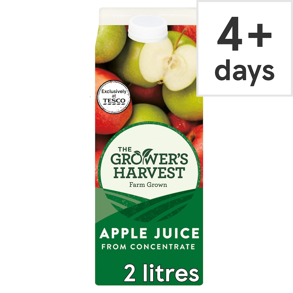 Growers Harvest Pure Apple Juice 2 Litre